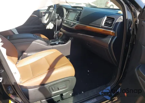 2019 Toyota Highlander Limited Platinum z USA, uszkodzony, nr VIN 5TDDZRFH4KS948183